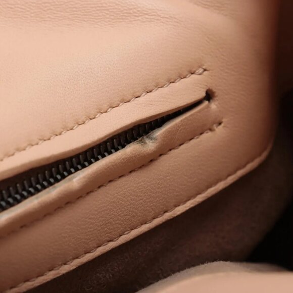 Bottega Veneta Intrecciato Corso Leather Tote Bag Green x Pink - Picture 12 of 16